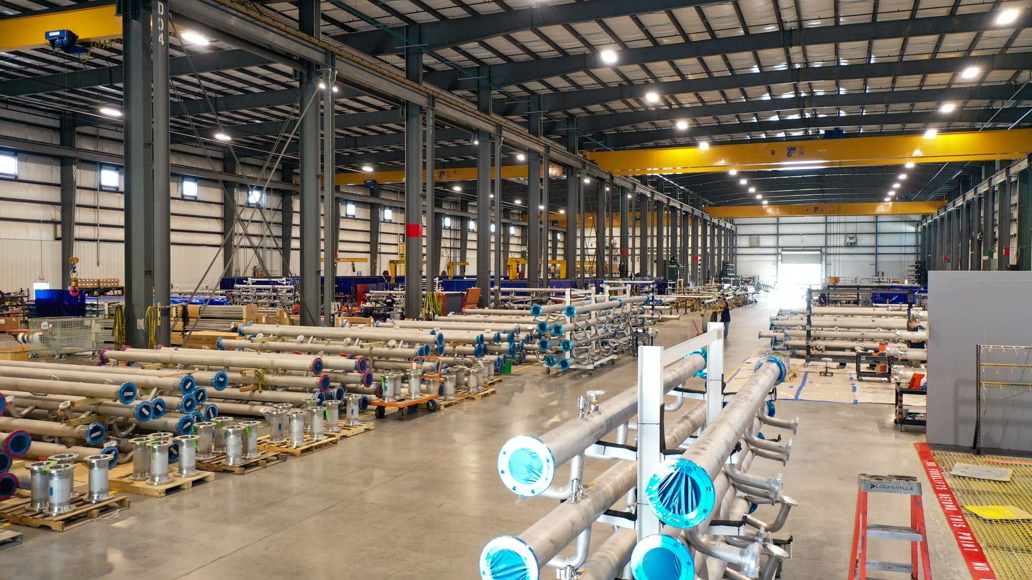 UPI advanced piping fabrication facility