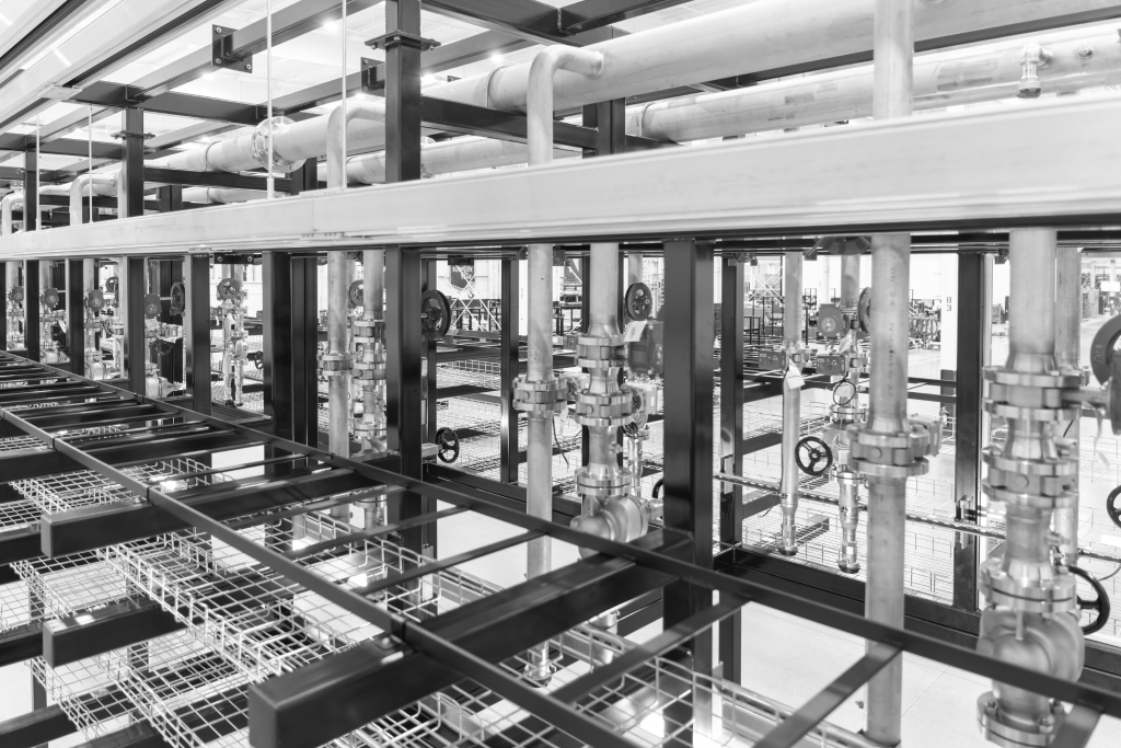 Integrated mechanical piping systems