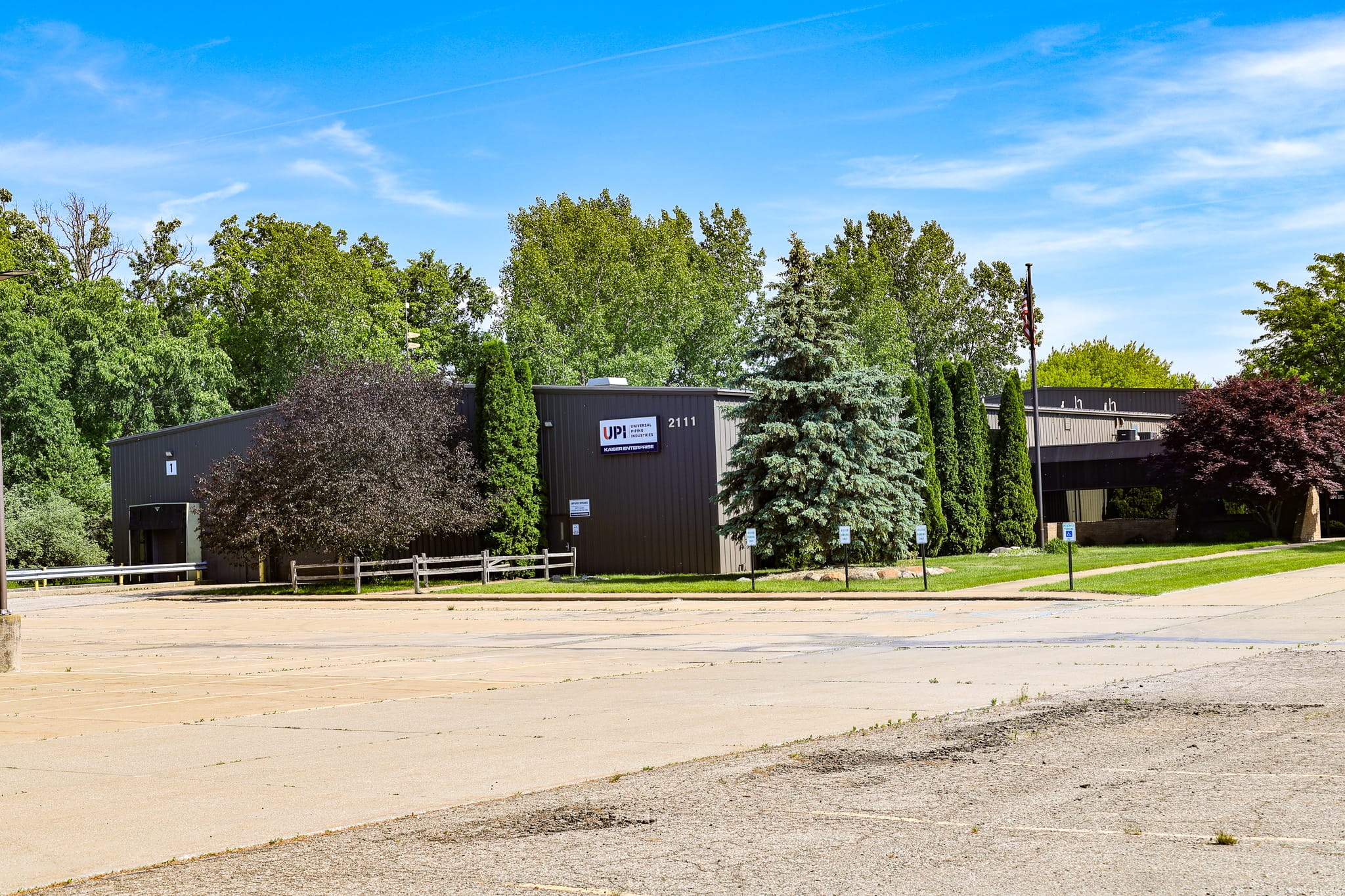 UPI facility at 2111 West Thompson Road in Fenton, Michigan