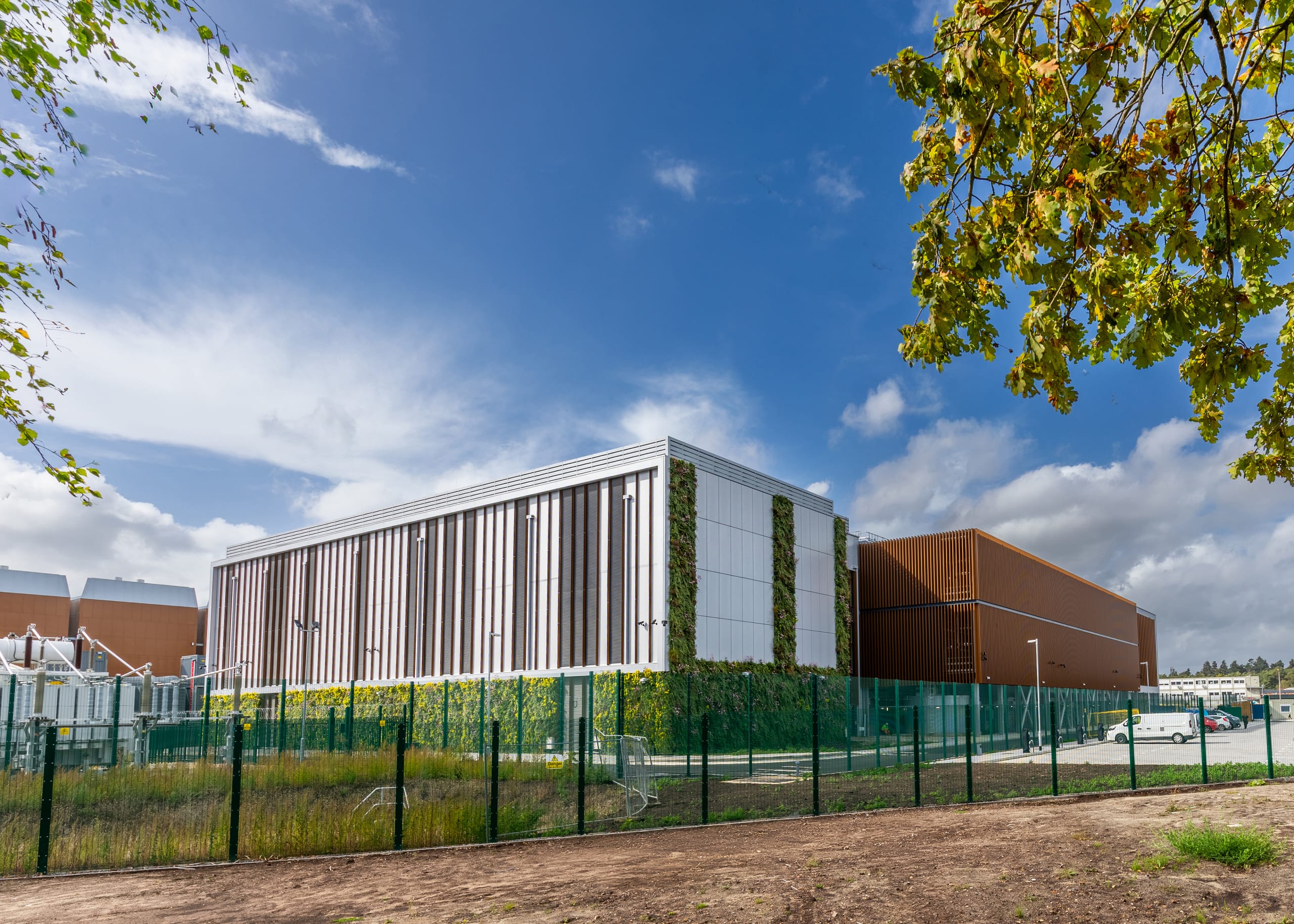 Modern data center facility