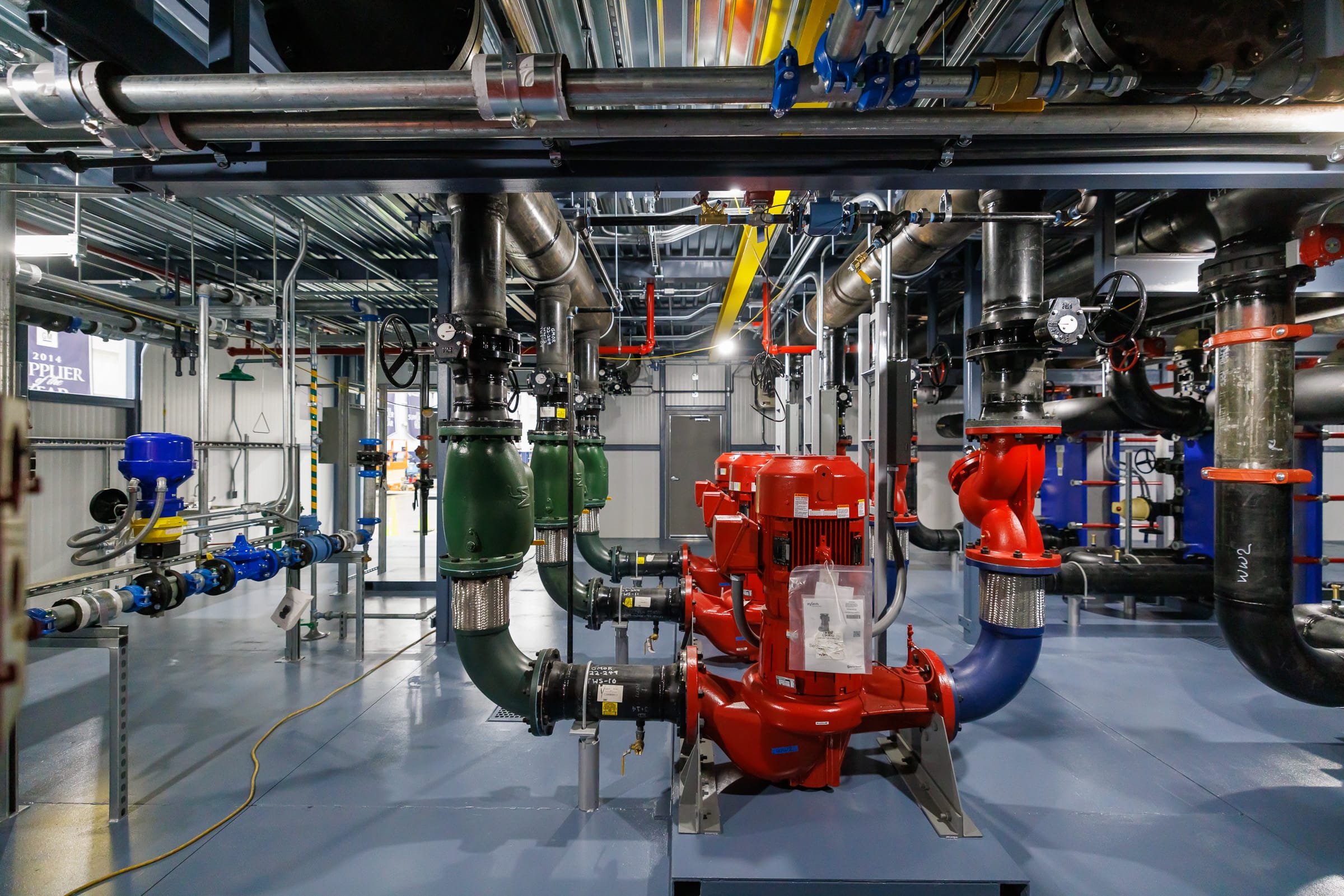 Industrial mechanical piping systems