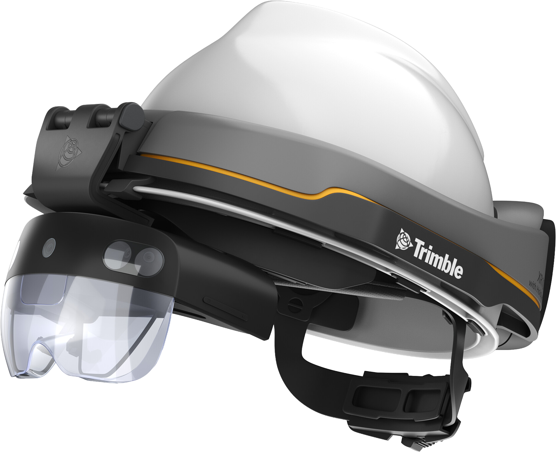 Trimble mixed reality helmet